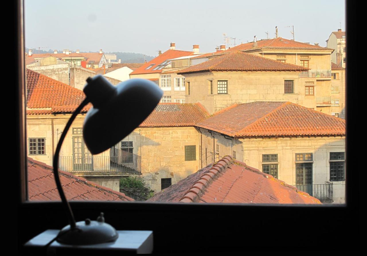 Excelentes Vistas En La Plaza De La Verdura Pontevedra Exteriér fotografie